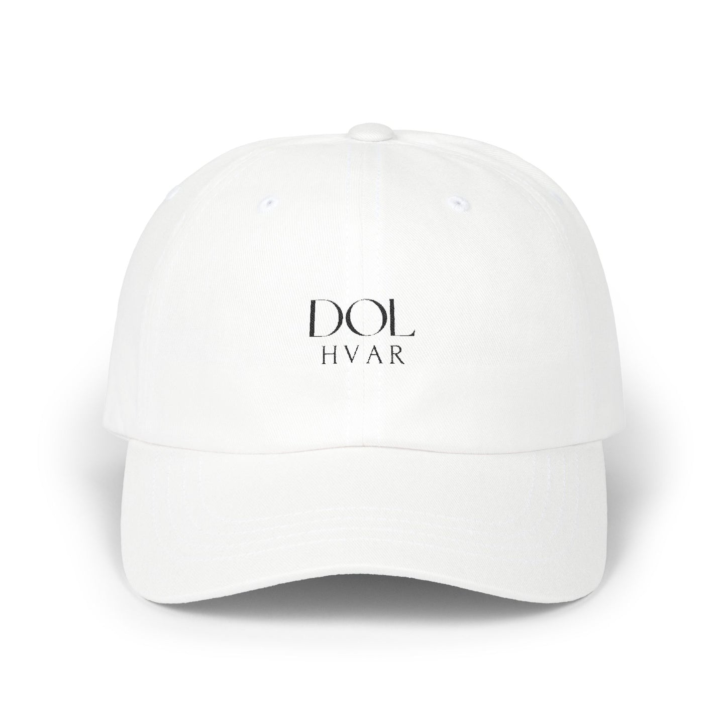 Dol, Hvar, Croatia - Embroidered Classic Dad Cap: Casual Style for Everyday Wear, Summer Accessory, Trendy Baseball Hat