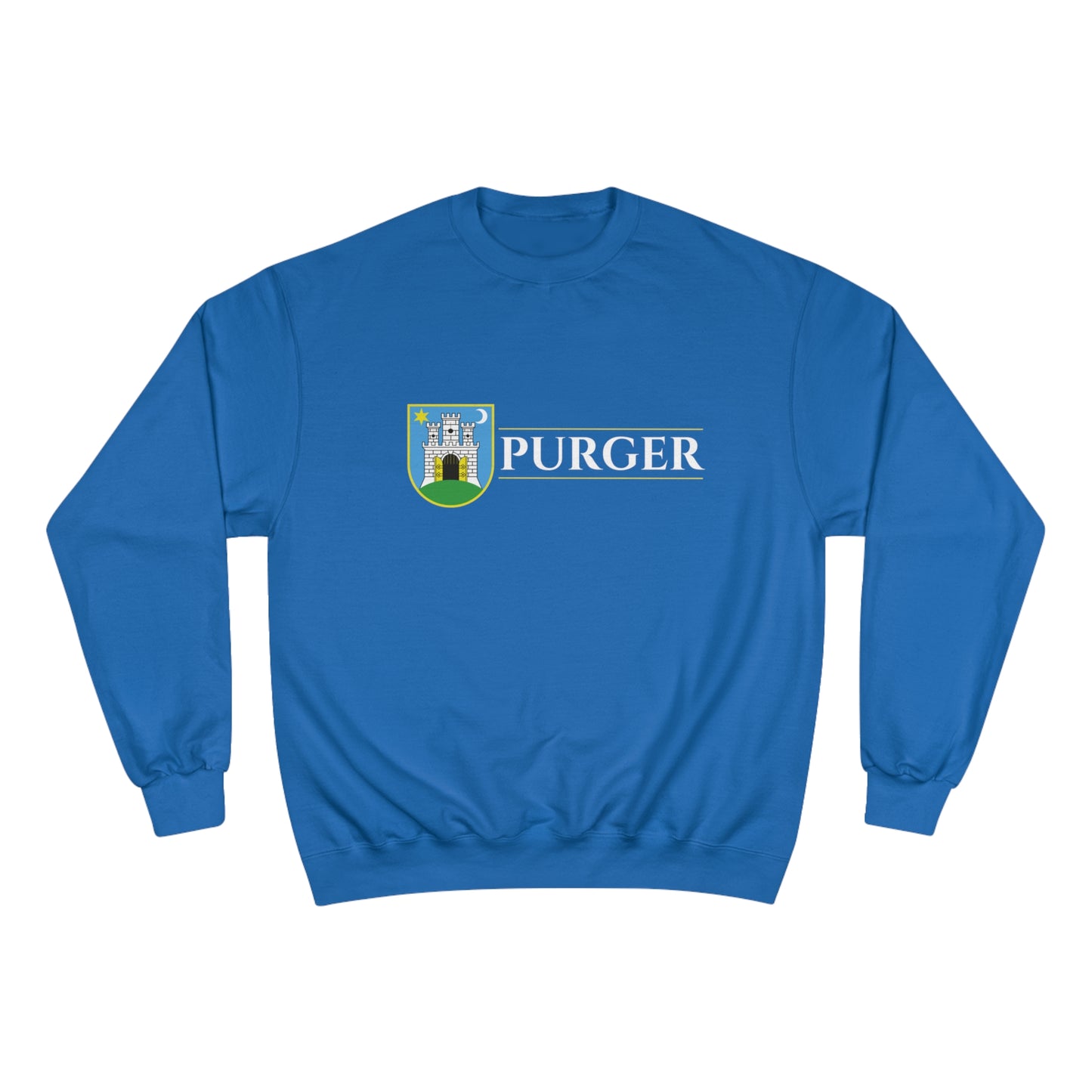 PURGER - Champion Sweatshirt - (Navy, Black, Royal Blue, Charcoal Heather)