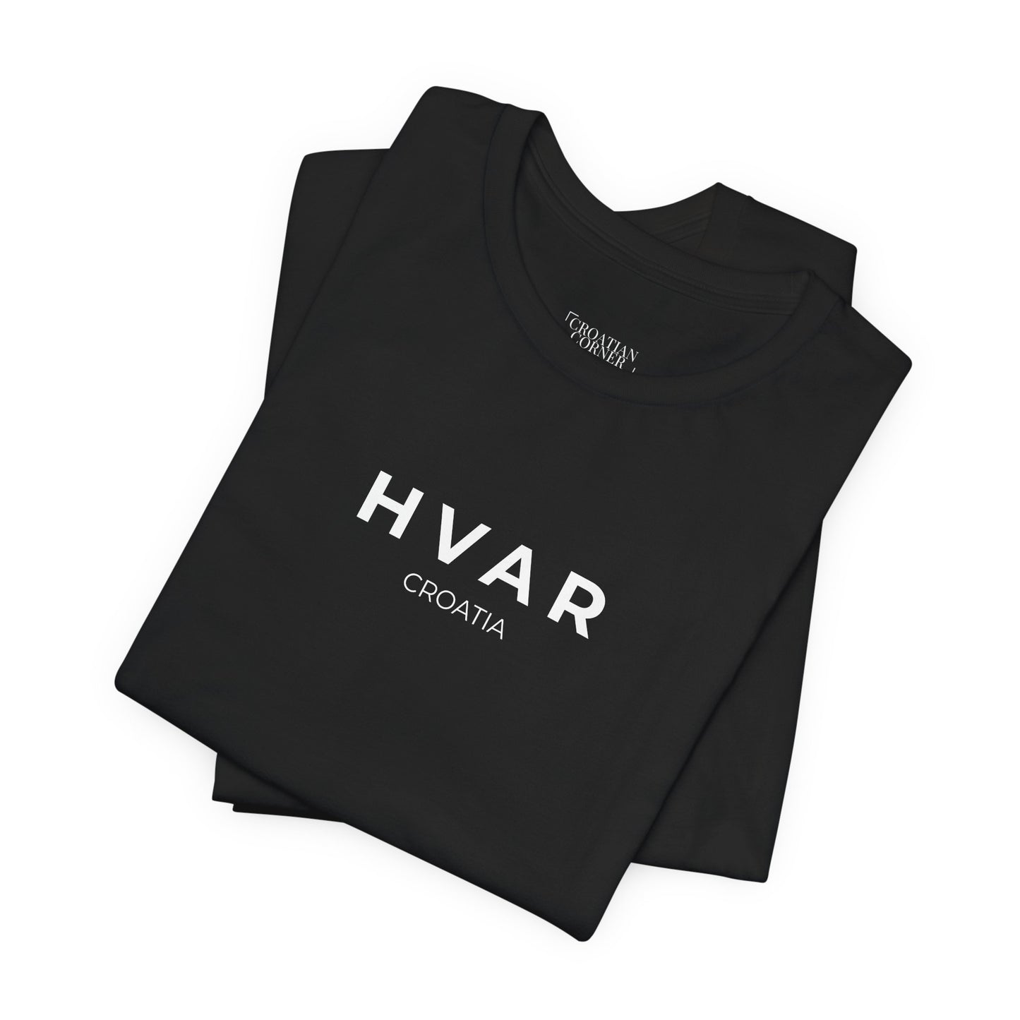 Hvar Croatia Shirt Minimalist Travel Tee Adriatic Island Bella Canvas Unisex