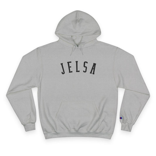 Cozy Champion Hoodie with 'JELSA' Design - Perfect for Casual Style, Gifts, Fitness, Holidays, and Everyday Wear