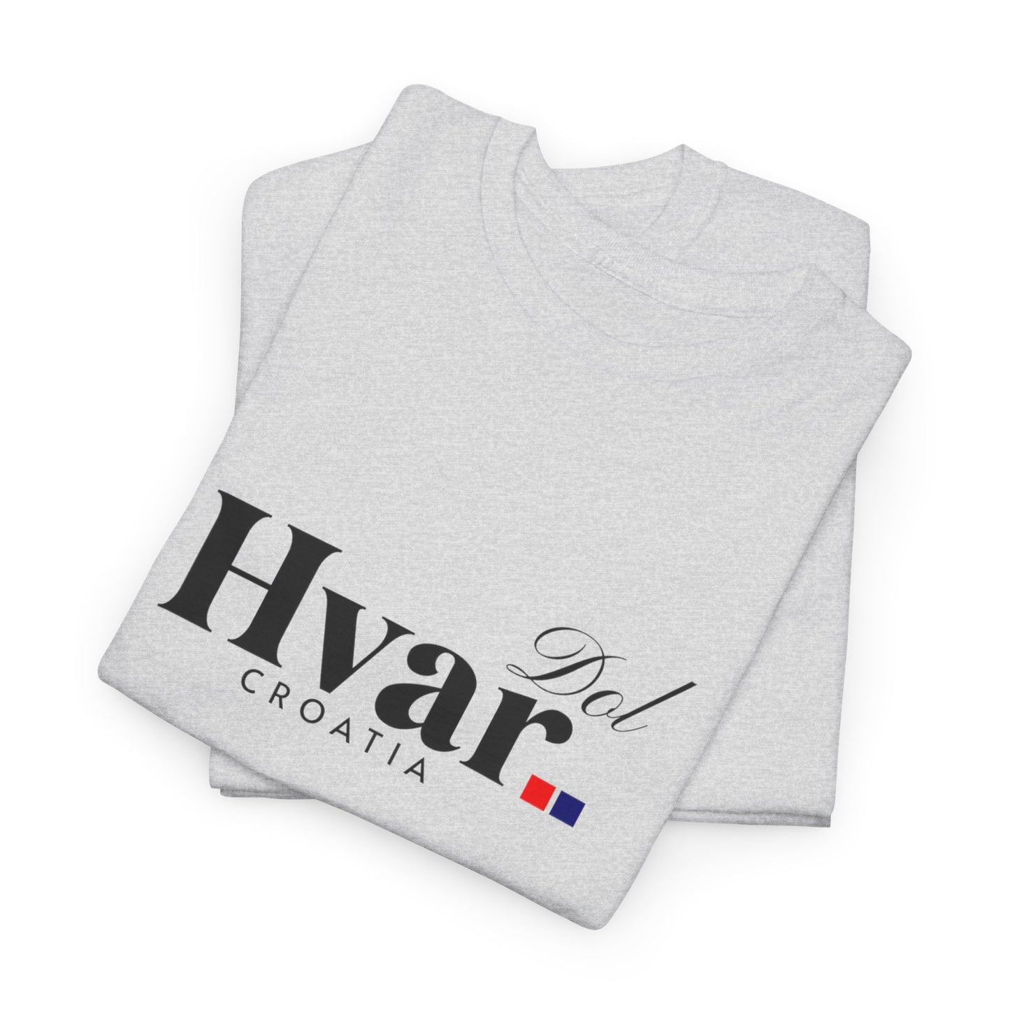 Dol, HVAR, Croatia - Unisex Tee - (White or Ash)