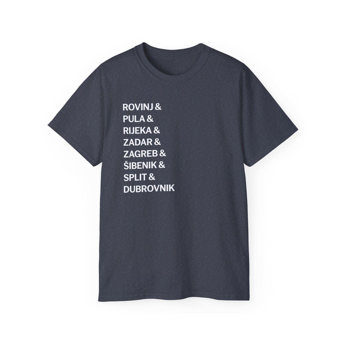 8 Croatian Cities - Unisex Ultra Cotton Tee