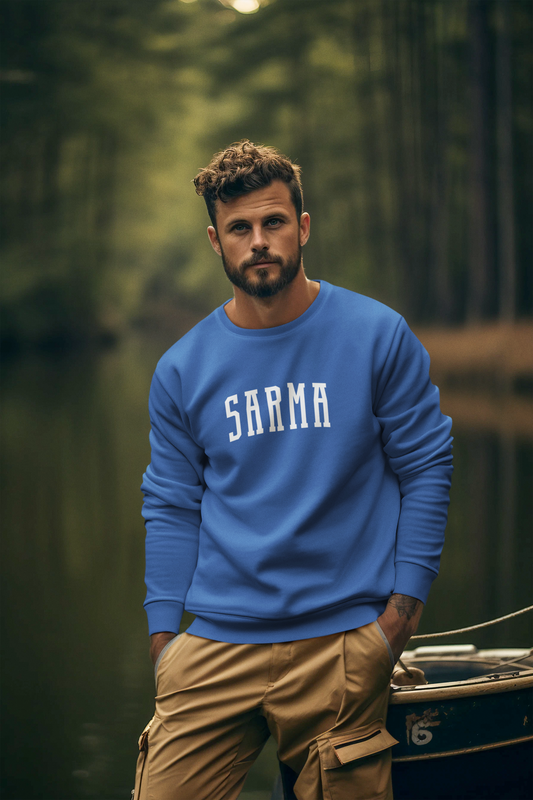 Sarma Collegiate Sweatshirt Croatian Food Crewneck Gildan 18000