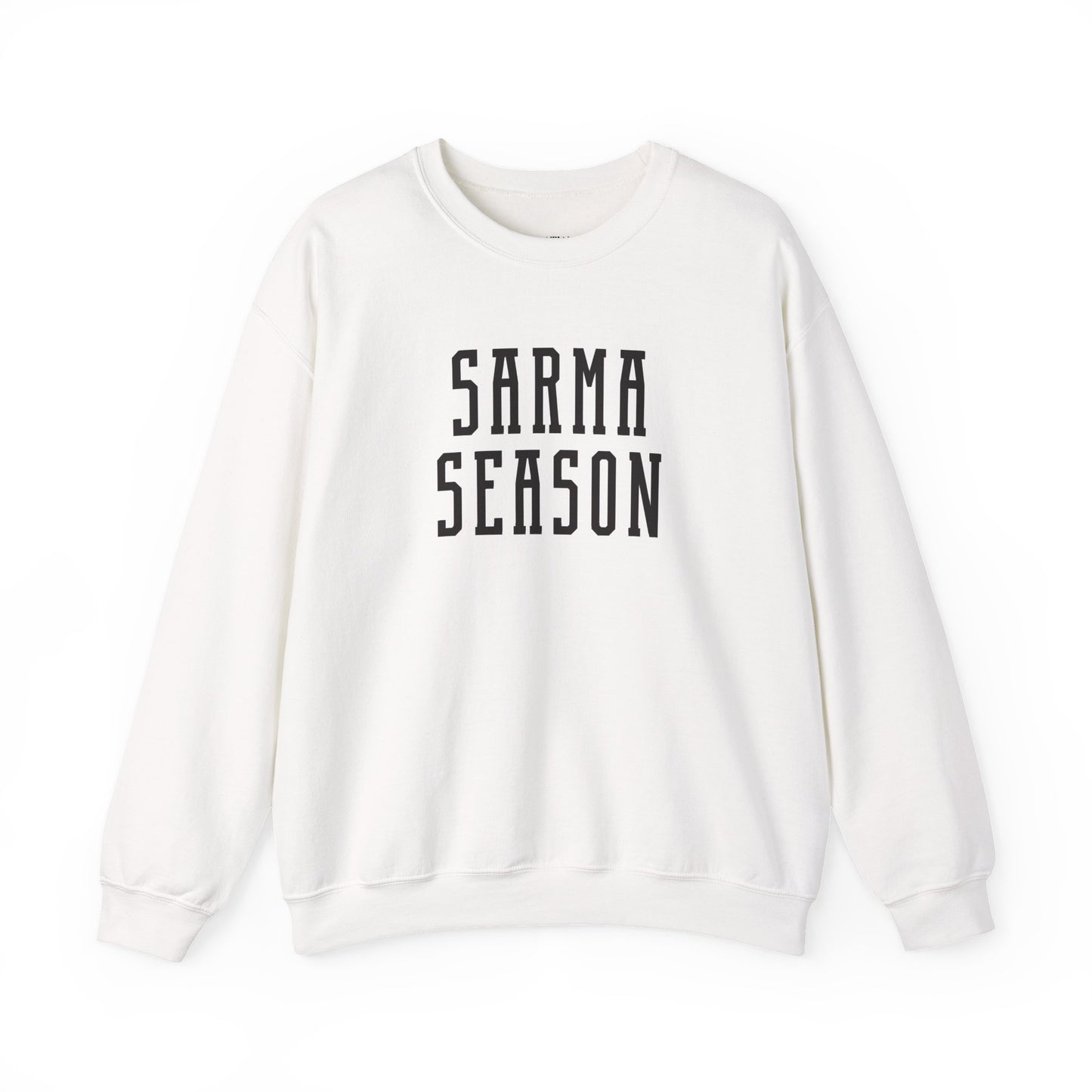 Sarma Season Gildan 18000 Crewneck Croatian Food Winter Sweatshirt