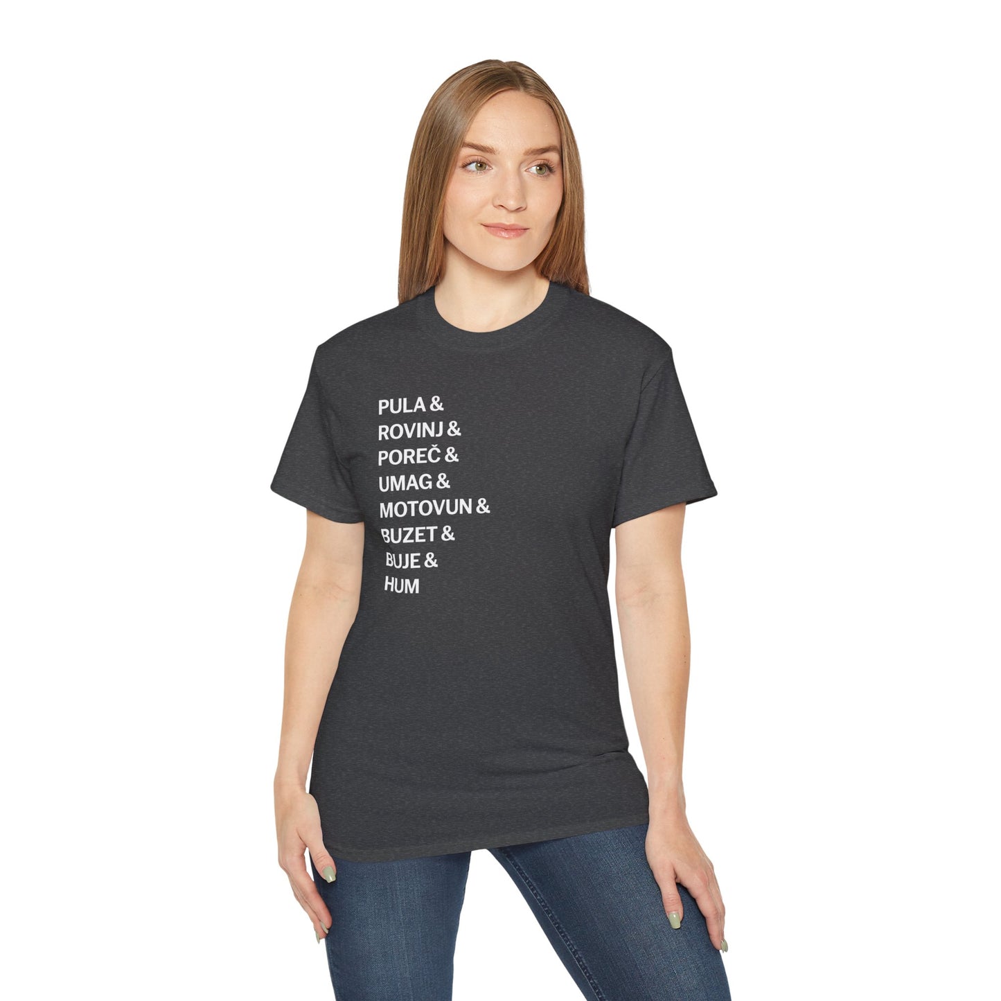 8 Istrian Towns - Unisex Ultra Cotton Tee