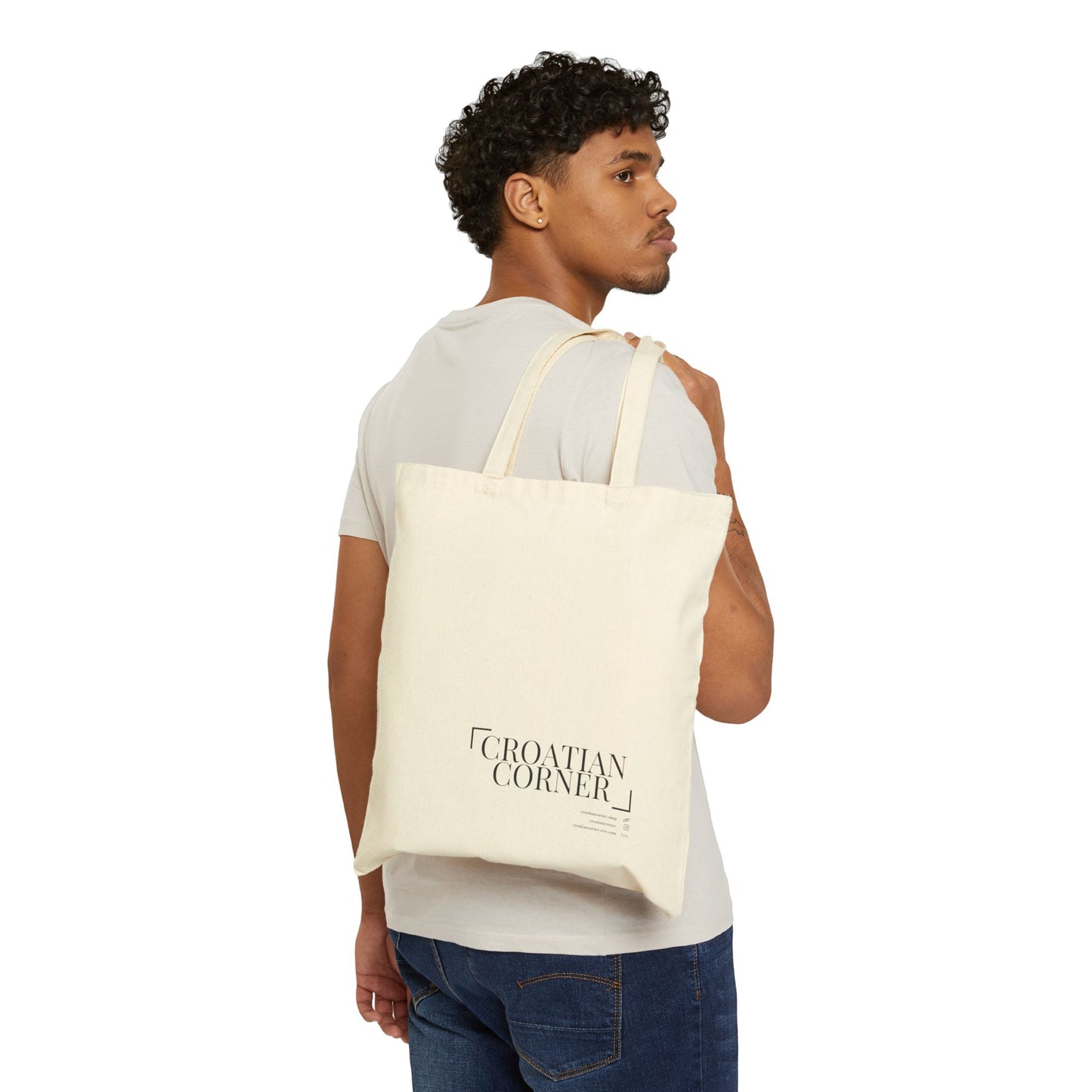 Dol, Hvar, Croatia | Chic Cotton Canvas Tote Bag, Eco-Friendly Shopping Tote, Stylish Beach Bag, Travel Companion, Hvar Design Tote