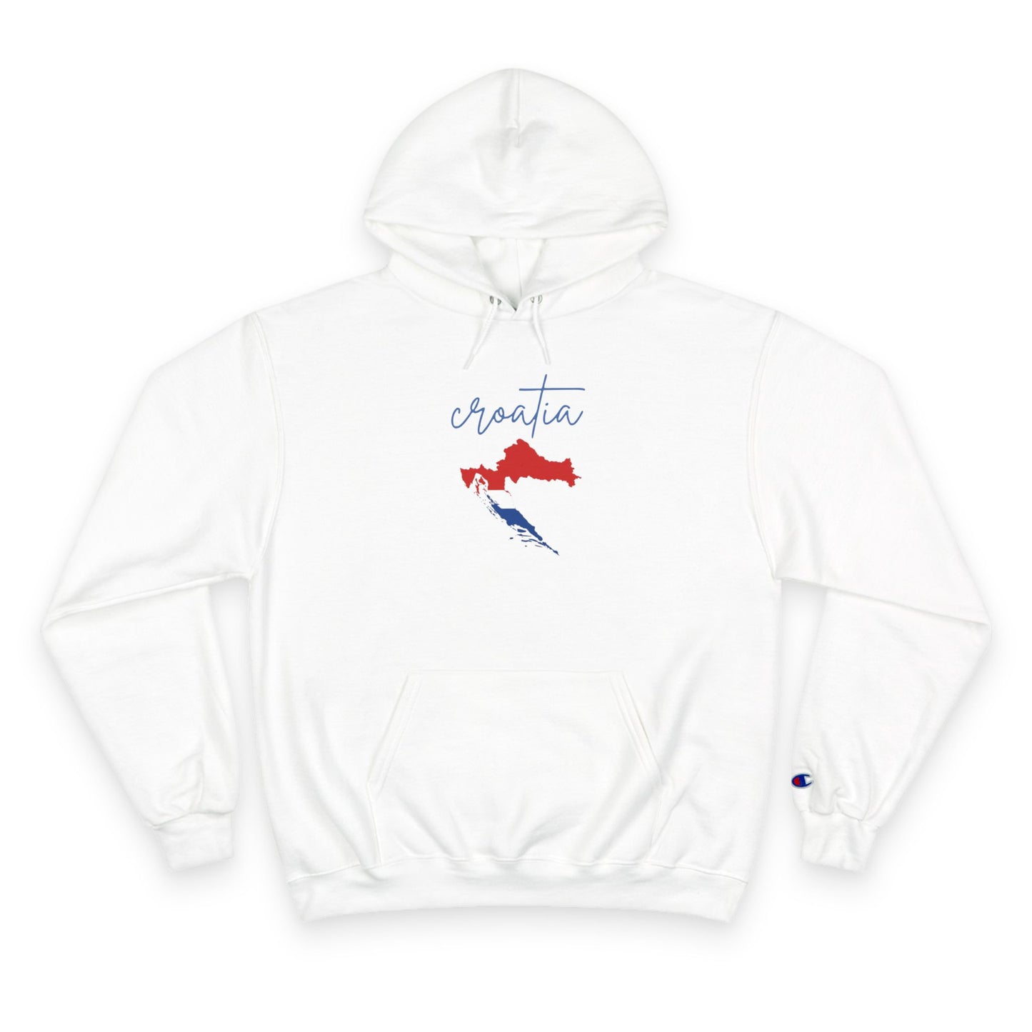 Croatian Champion Hoodie, Travel Souvenir, Ethnic Pride Apparel, Unisex, Cozy Sweater for Everyday Wear