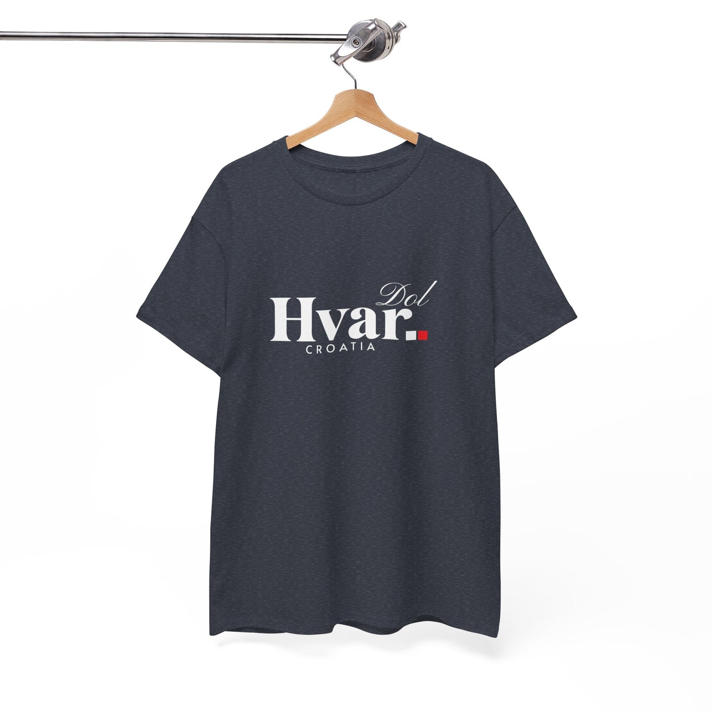 Dol, HVAR, Croatia - Unisex Tee - (Navy or Heather Navy)