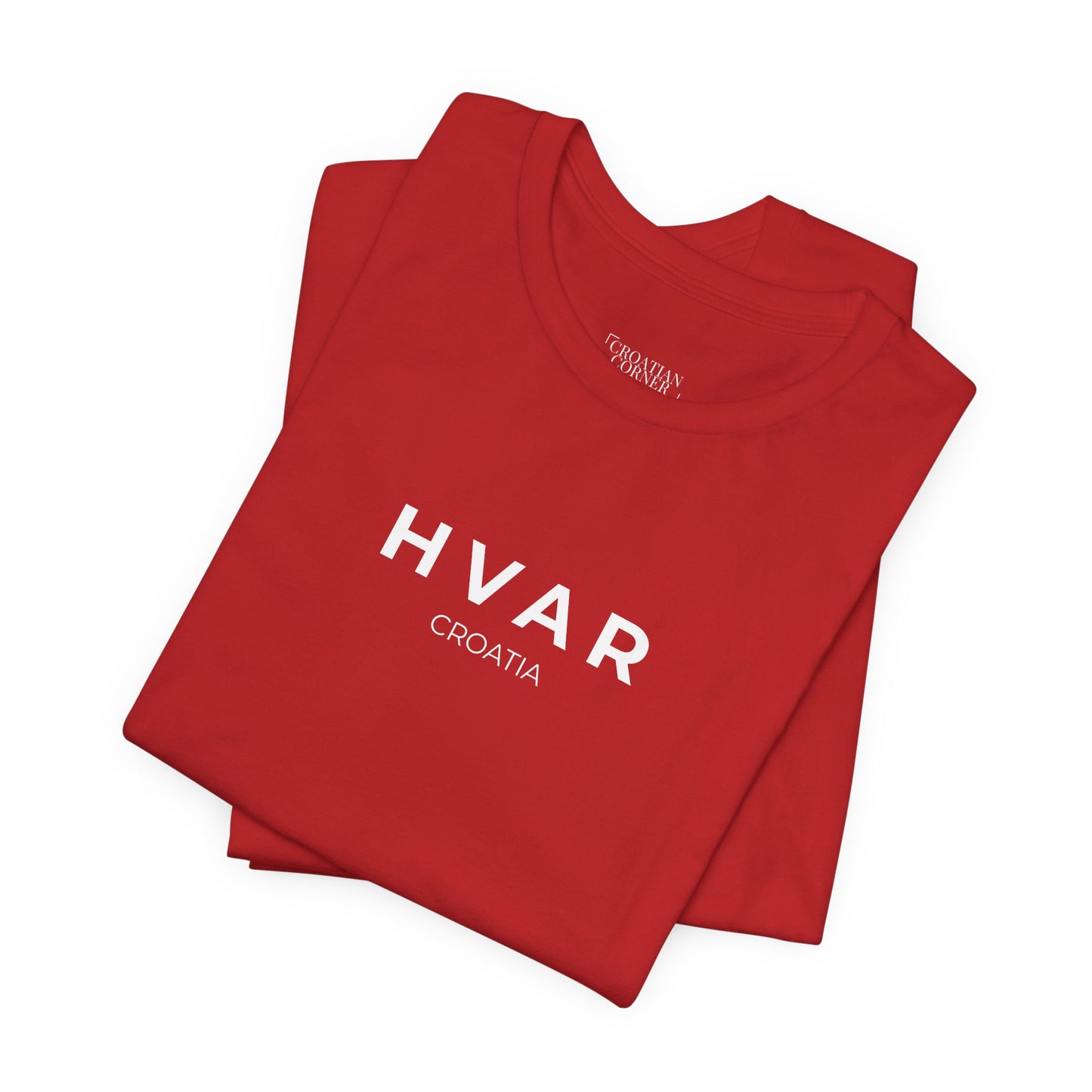 Hvar Croatia Shirt Minimalist Travel Tee Adriatic Island Bella Canvas Unisex