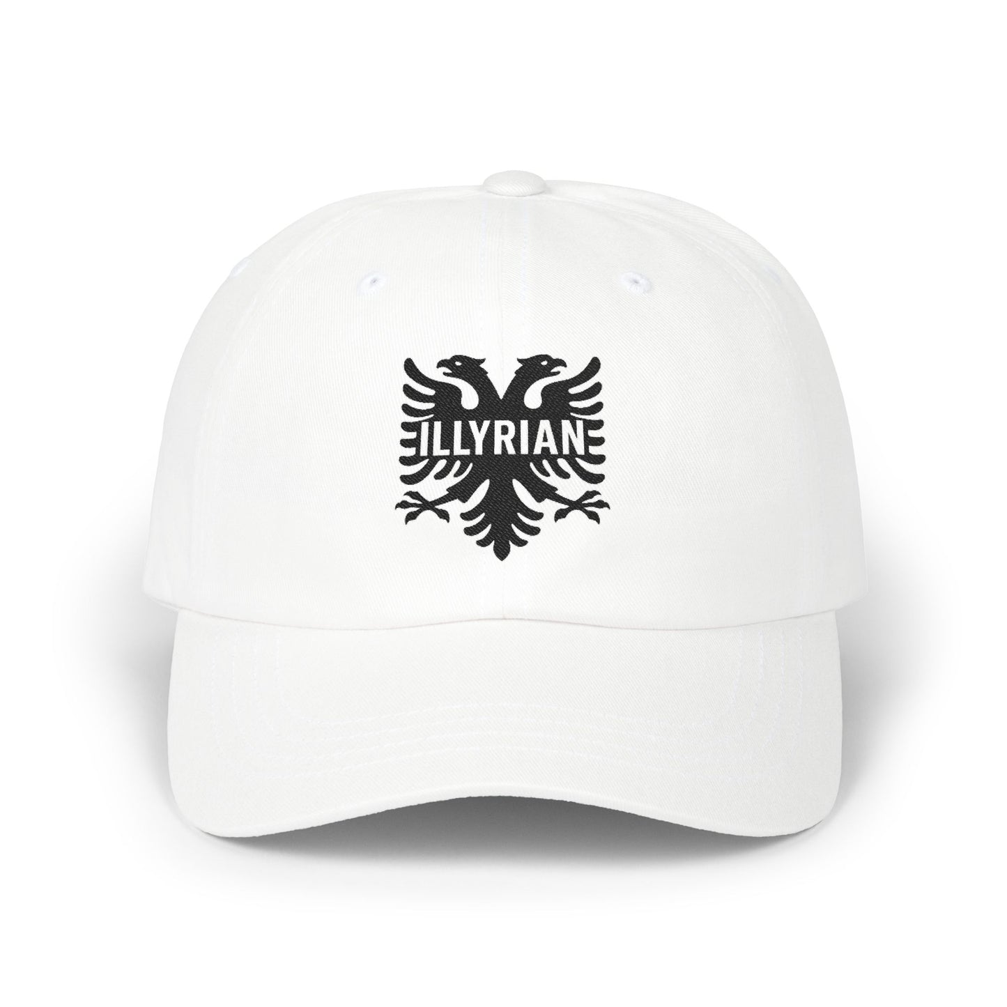 Illyrian Eagle Embroidered Dad Hat Balkan Heritage Cap | Albanian Gift