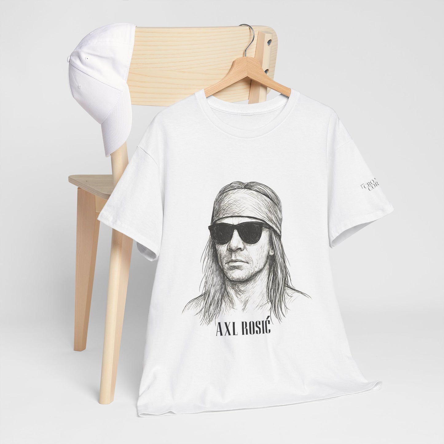Axl Rosić Unisex Tee | Rock Music Shirt | Vintage Band Tee | Gifts for Music Lovers | Concert Apparel | Musician Merch