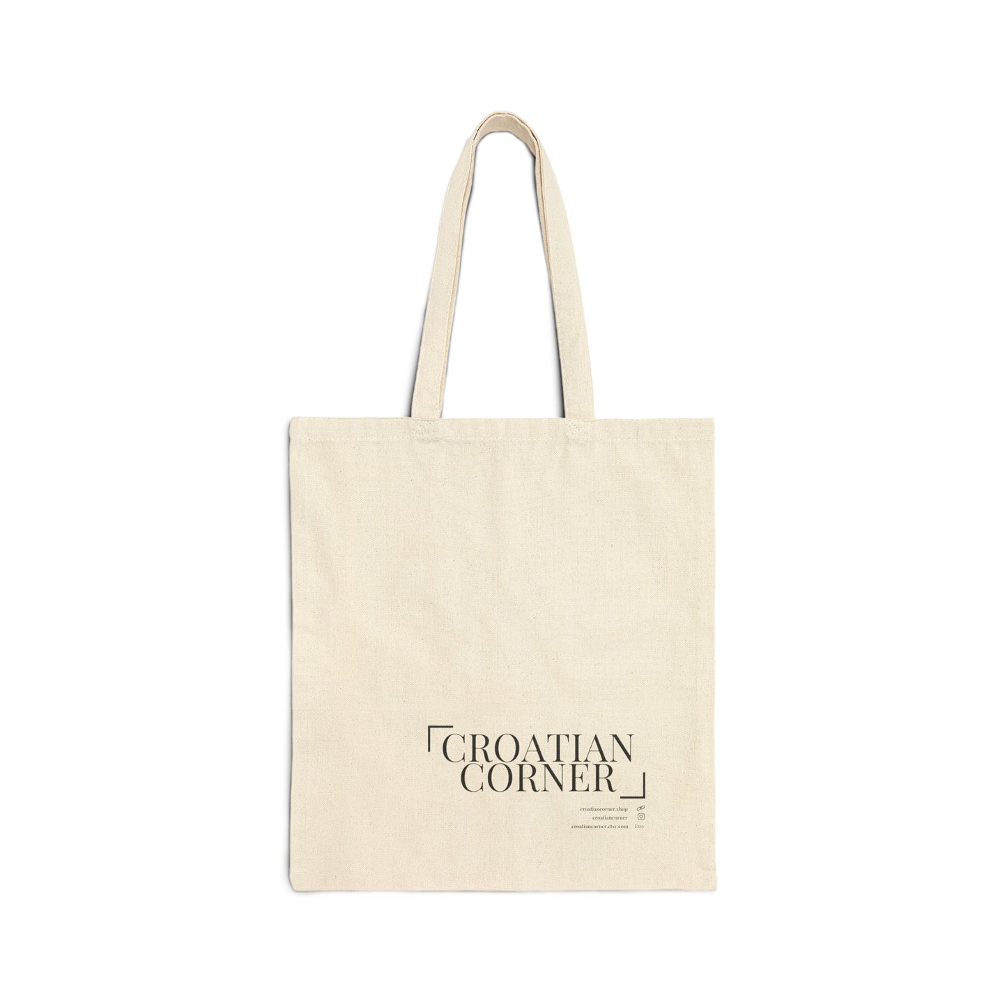 Dol, Hvar, Croatia | Chic Cotton Canvas Tote Bag, Eco-Friendly Shopping Tote, Stylish Beach Bag, Travel Companion, Hvar Design Tote