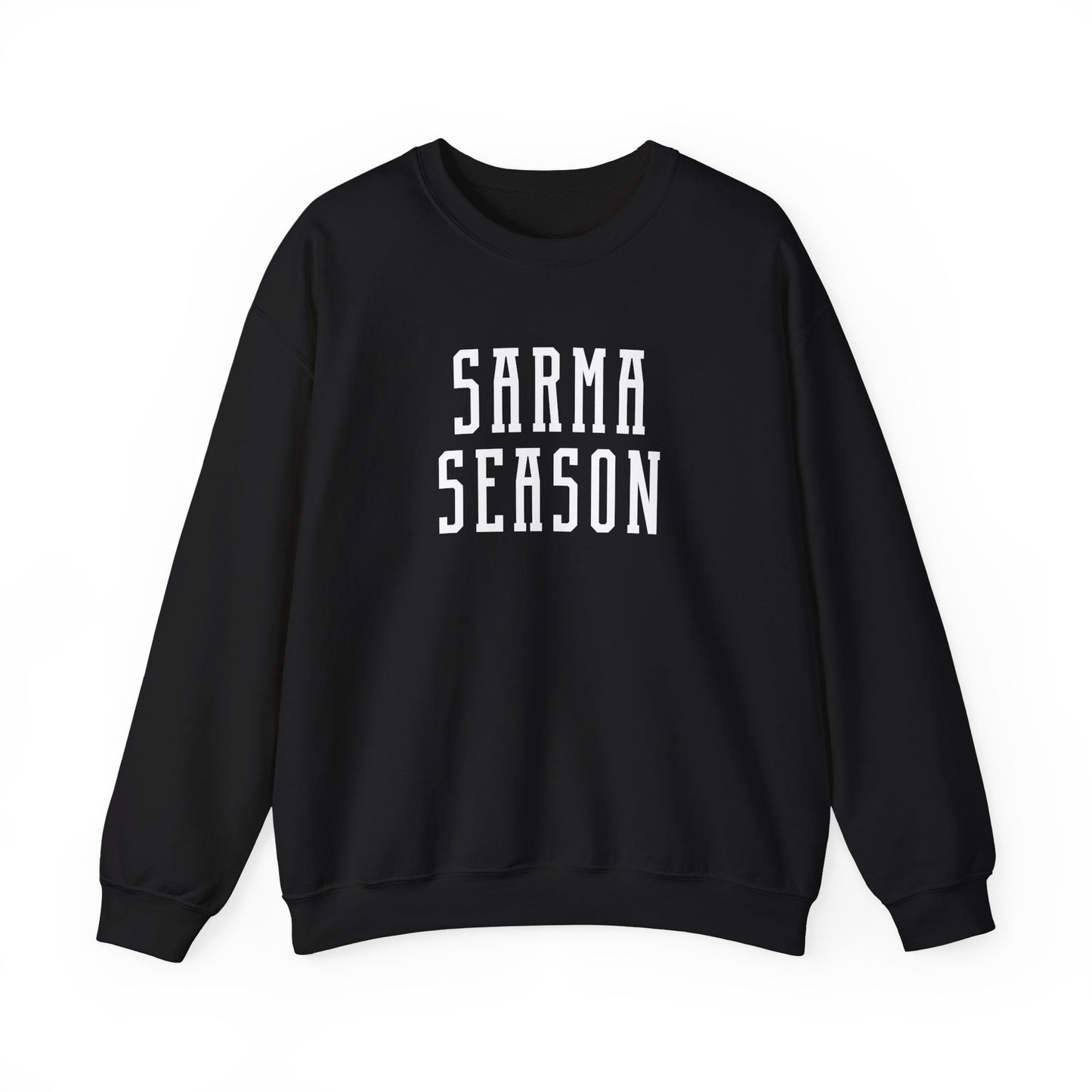 Sarma Season Gildan 18000 Crewneck Croatian Food Winter Sweatshirt