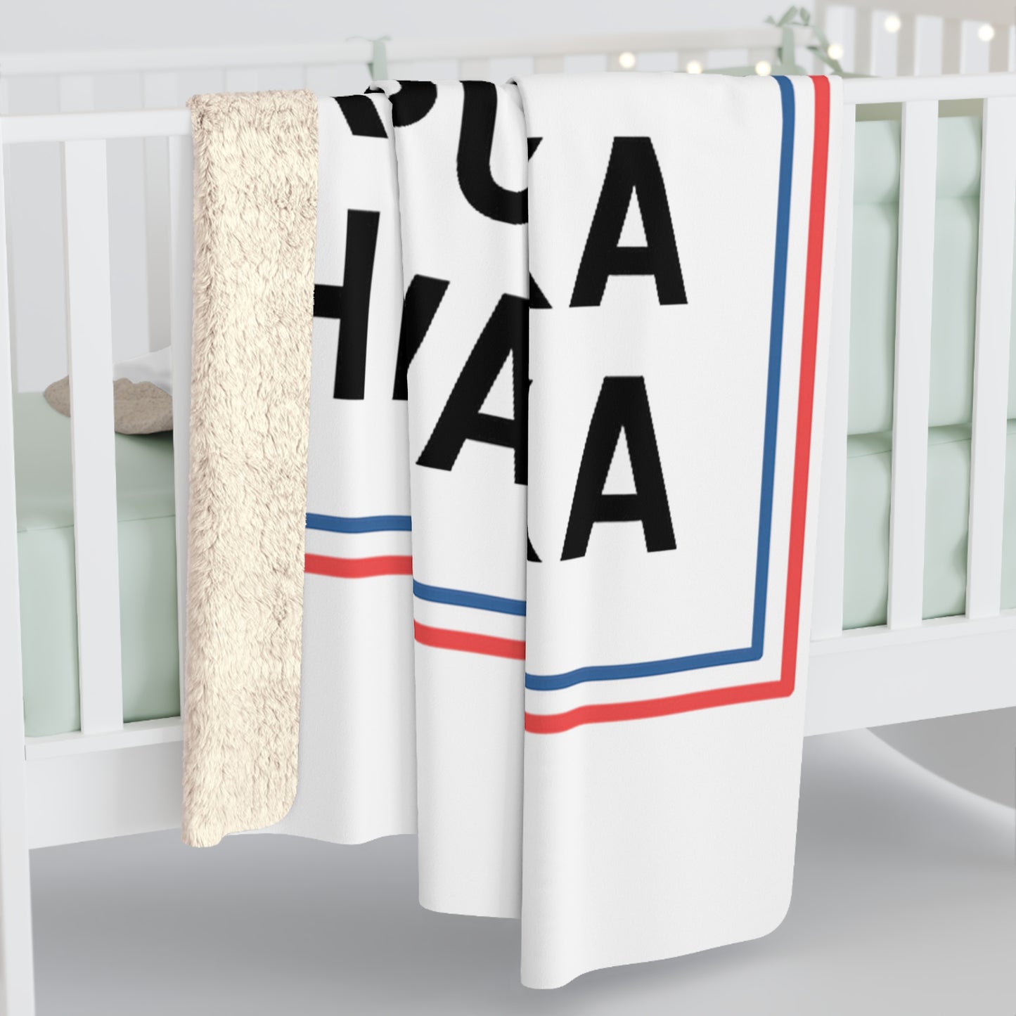 Republika Hrvatska crest Sherpa Fleece Blanket | Croatian coat of arms throw