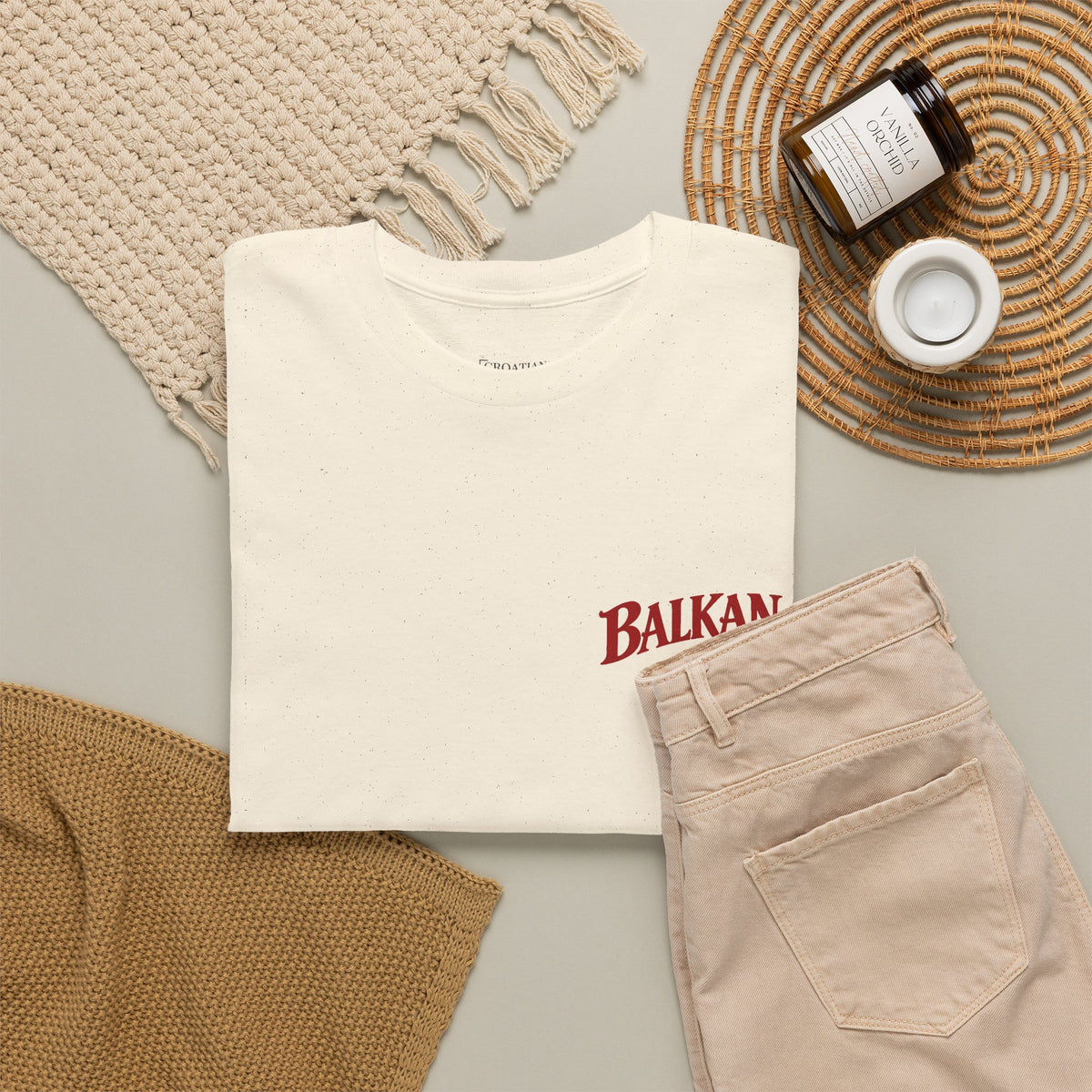 Too Balkan For You | Vintage Balkan Graphic Tee | Gildan 5000 Unisex Heavy Cotton