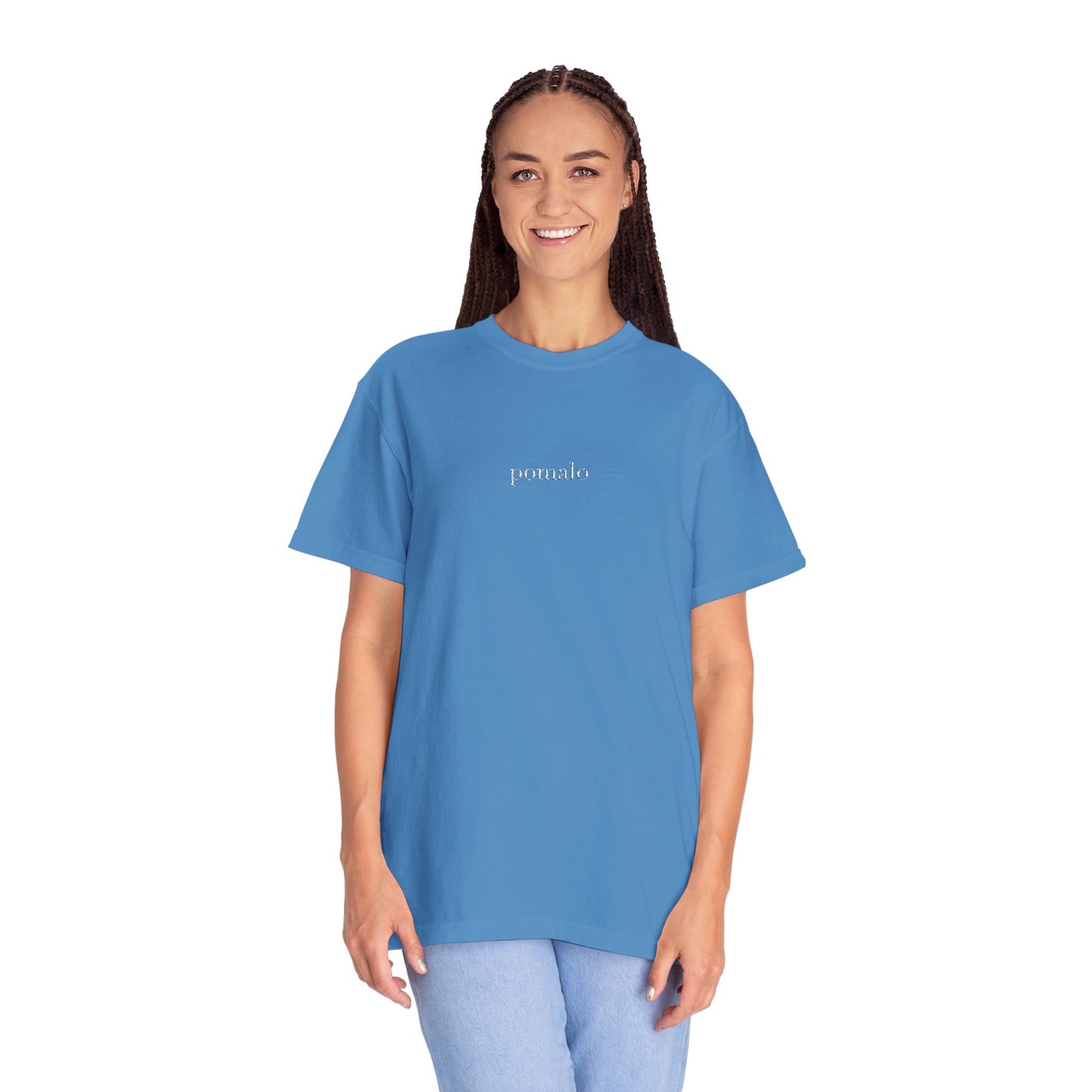 Embroidered pomalo T-Shirt | Croatian Island Vibes Tee | Comfort Colors 1717 | Dalmatian Lifestyle Shirt | Take It Easy Beachwear Gift
