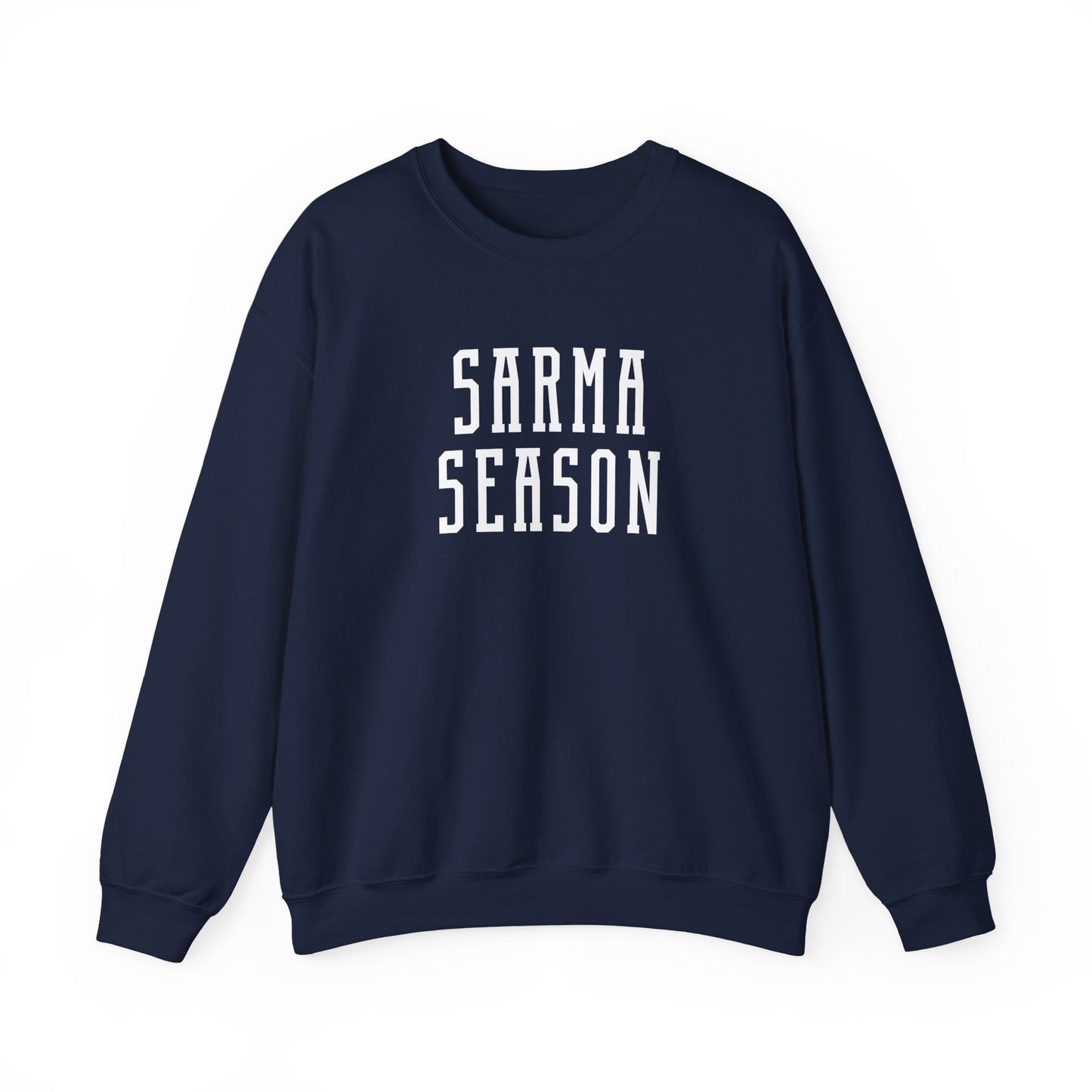 Sarma Season Gildan 18000 Crewneck Croatian Food Winter Sweatshirt