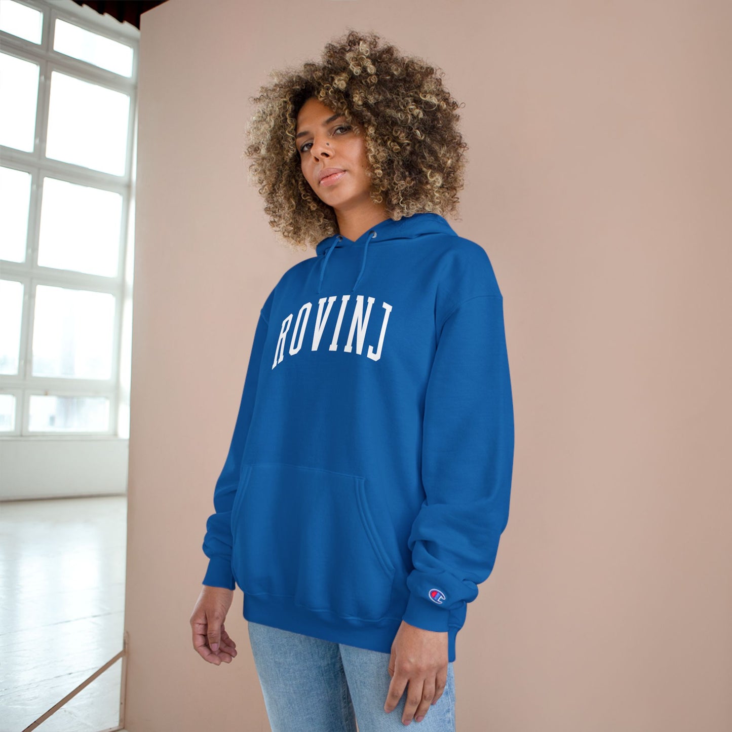 Rovinj Collegiate Champion Hoodie | Croatian Heritage Sweatshirt | Classic University Style | Croatia Shirt