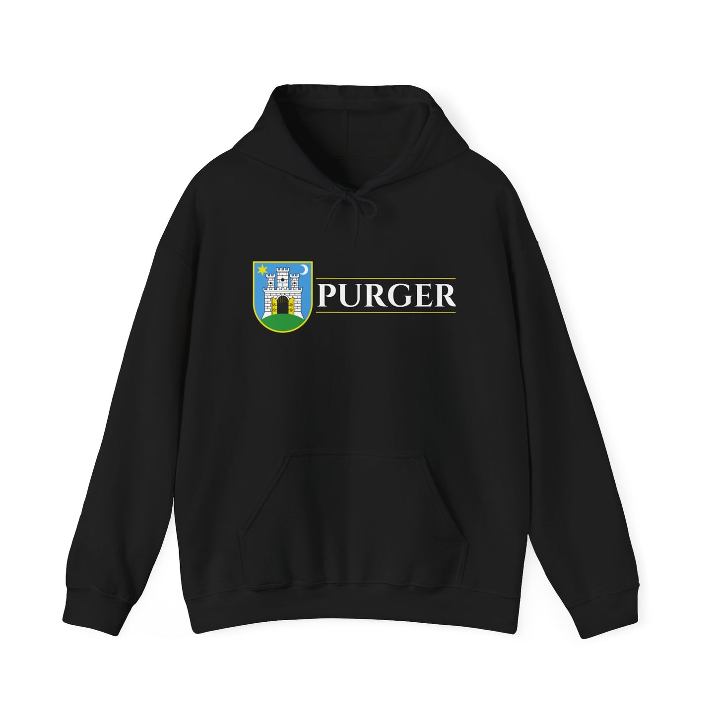PURGER - Unisex Heavy Blend™ Hooded Sweatshirt - (Black, Navy, Graphite Heather, Royal)