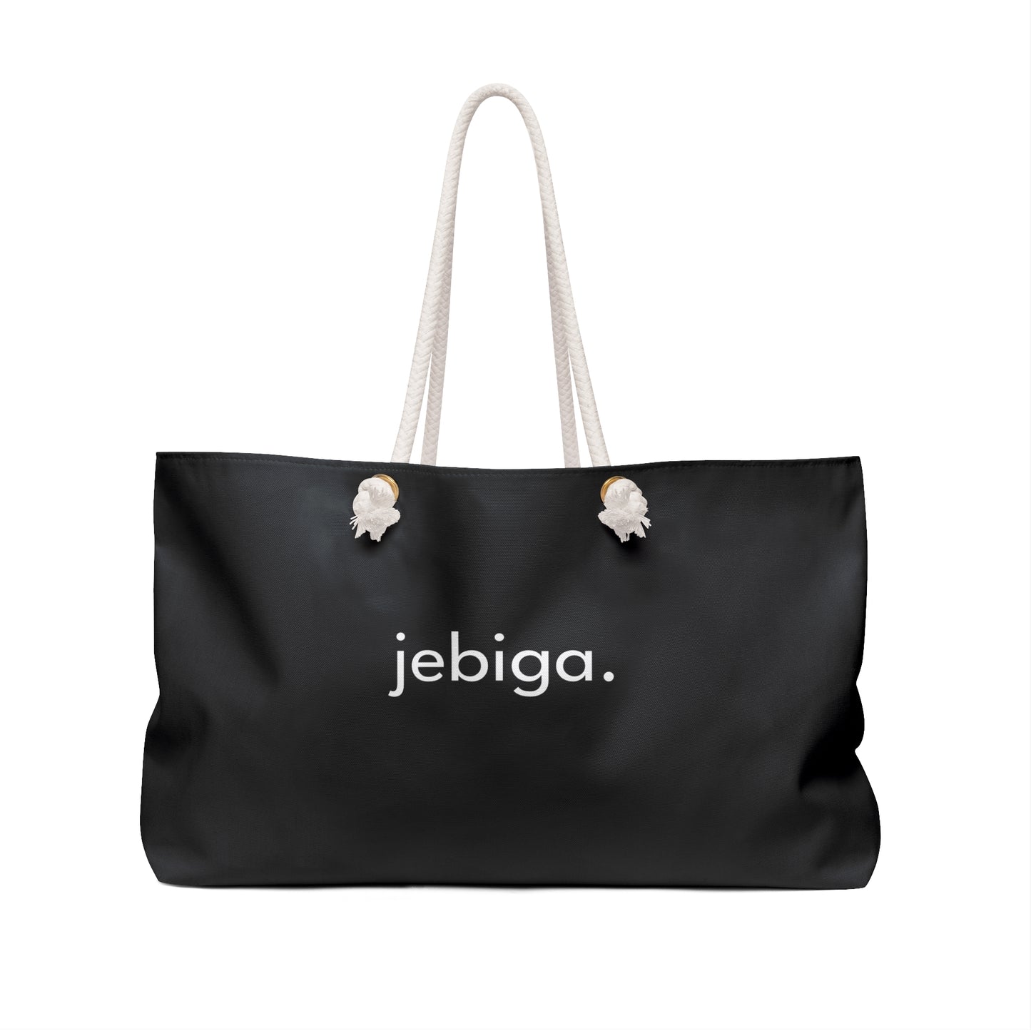 Jebiga Weekender Bag | Funny Balkan Travel Tote | Canvas Duffel