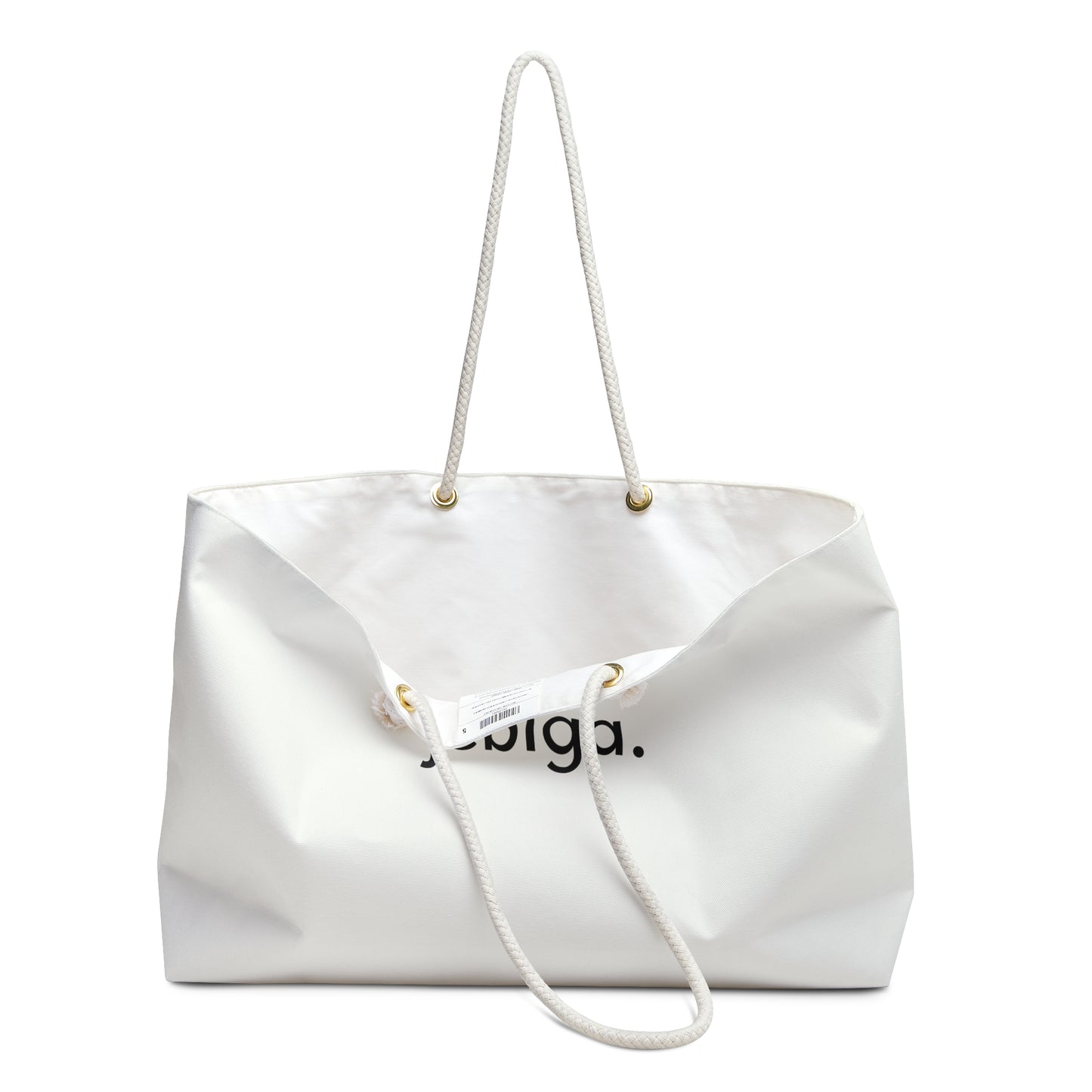 Jebiga Weekender Bag | Funny Balkan Travel Tote | Canvas Duffel